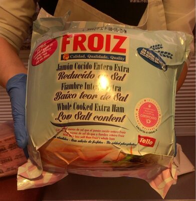 Foto de Jamon cocido froiz reducido en sal