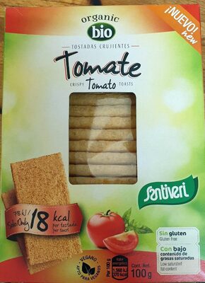 Foto de Bio Tostada Crujientes Tomate