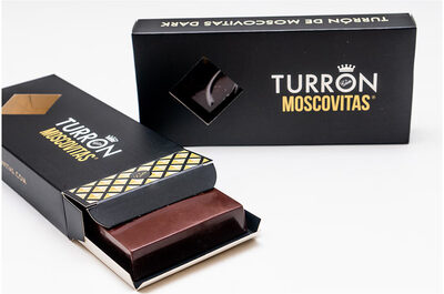 Foto de Turrón de chocolate negro Moscovitas