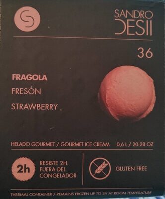 Foto de Helado gourmet fresón