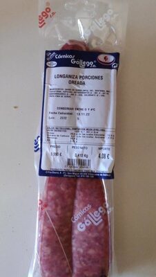 Foto de Longaniza porciones oreada