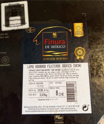 Foto de Lomo de cerdo ibérico adobado