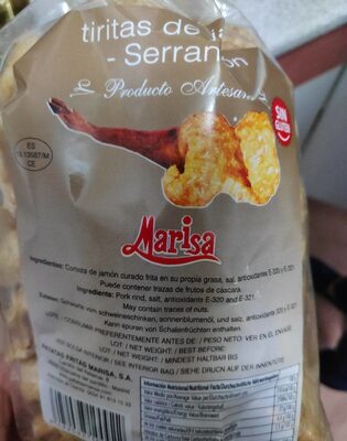 Foto de Tiritas de jamón Serrano