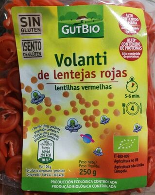 Foto de Volanti de lentejas rojas