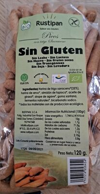 Foto de Picos con trigo sarraceno sin gluten