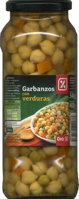 Foto de Garbanzos con verduras