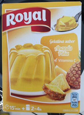 Foto de Gelatina sabor Piña