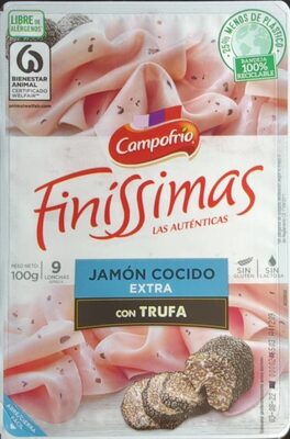Foto de Finissimas jamón cocido extra con trufa