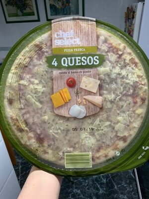 Foto de Pizza 4 quesos