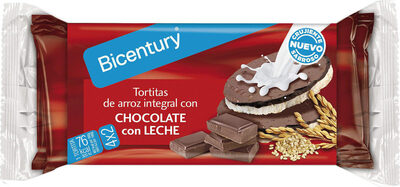 Foto de Tortitas de arroz bañadas con chocolate con leche