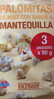 Foto de Palomitas de maiz con sabor a mantequilla