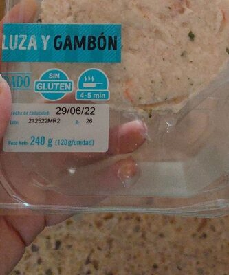 Foto de Hamburguesas merluza y gambón