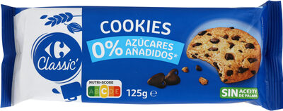 Foto de Cookies 0% azúcares añadidos