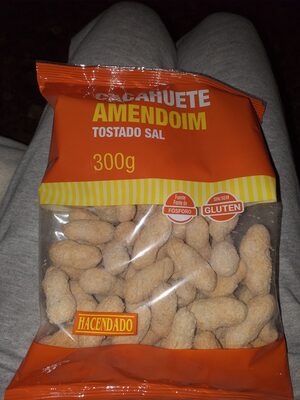 Foto de cacahuete tostado sal