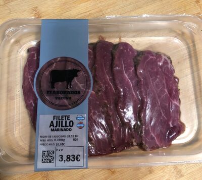 Foto de Filete al ajillo marinado