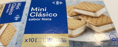 Foto de Mini clasico sabor nata Mini classic saveur crème