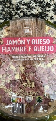 Foto de Pizza Fresca Fiambre e Queijo