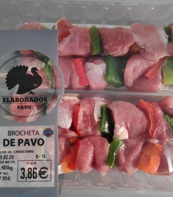 Foto de Brocheta de pavo