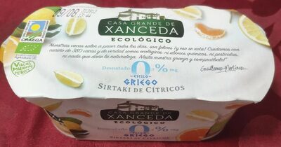 Foto de Yogur griego 0% sirtaki de citricos