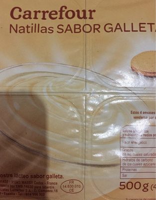 Foto de Natillas SABOR GALLETA