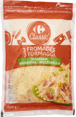 Foto de 3 FROMAGES Maasdam - Emmental - Mozzarella
