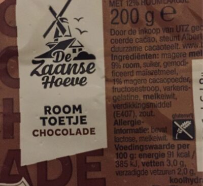 Foto de Room toetje chocolade