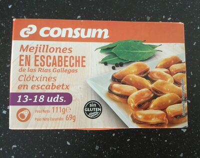 Foto de Mejillones en escabeche
