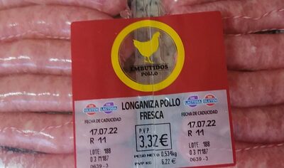 Foto de Longaniza pollo fresca