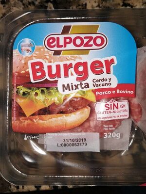 Foto de Burger mixta cerdo y vacuno