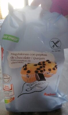 Foto de Magdalenas con pepitas de chocolate