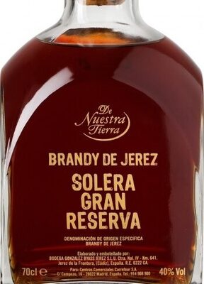 Foto de Brandy solera gran reserva de jerez