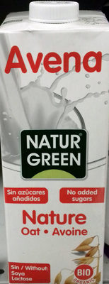 Foto de Bebida de Avena Ecológica sin Azúcares Añadidos