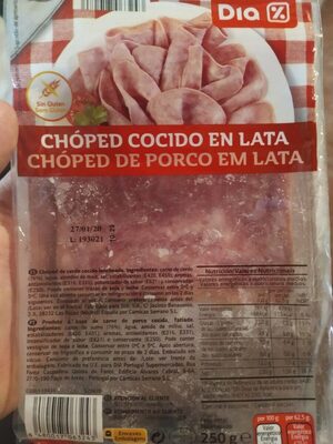 Foto de Choped cocido en lata