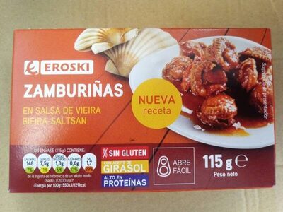 Foto de Zamburiñas en salsa de vieira