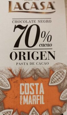 Foto de Chocolate 70% origen Costa Rica
