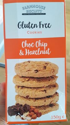 Foto de Gluten Free Cookies - Choc Chip & Hazelnut