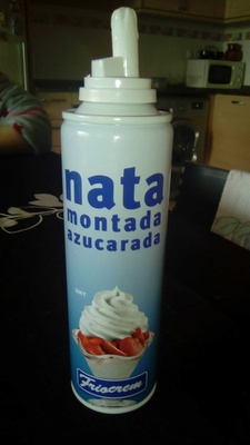 Foto de Nata Uht Montada Azucarada