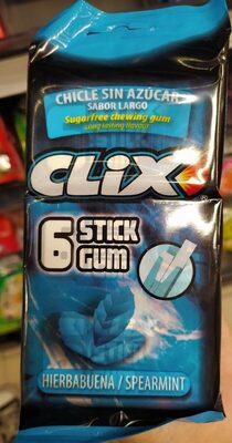 Foto de Chicle hierbabuena sin azúcar láminas