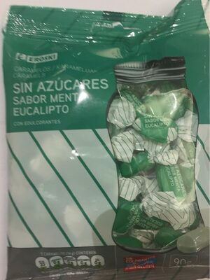 Foto de Caramelos sabor menta eucalipto sin azucares
