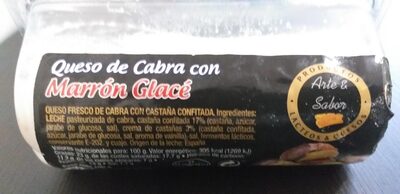 Foto de Queso de cabra con marrón glacé