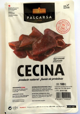 Foto de Cecina ligeramente ahumada