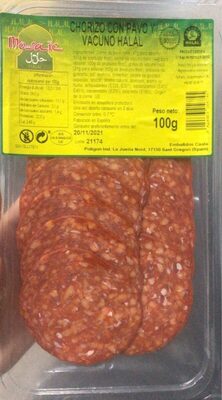 Foto de Chorizo con pavo y vaculo halal