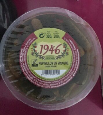 Foto de pepinillos en vinagre 1946