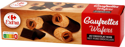 Foto de Barquillo de chocolate negro