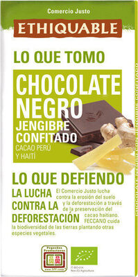 Foto de Chocolate negro ecológico de perú y haití con