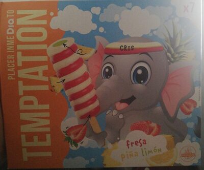 Foto de Temptation fresa piña limón