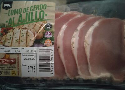 Foto de Lomo de cerdo al ajillo