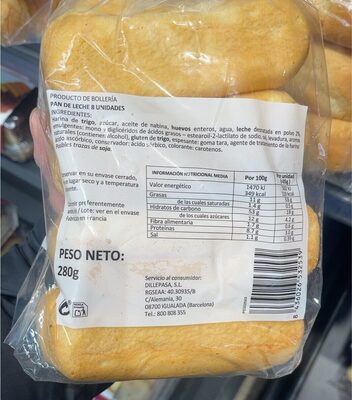 Foto de pan de leche