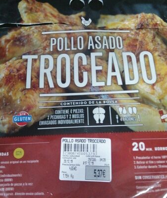 Foto de Pollo asado troceado
