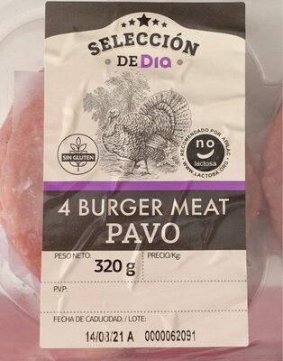 Foto de Burger Meat Pavo